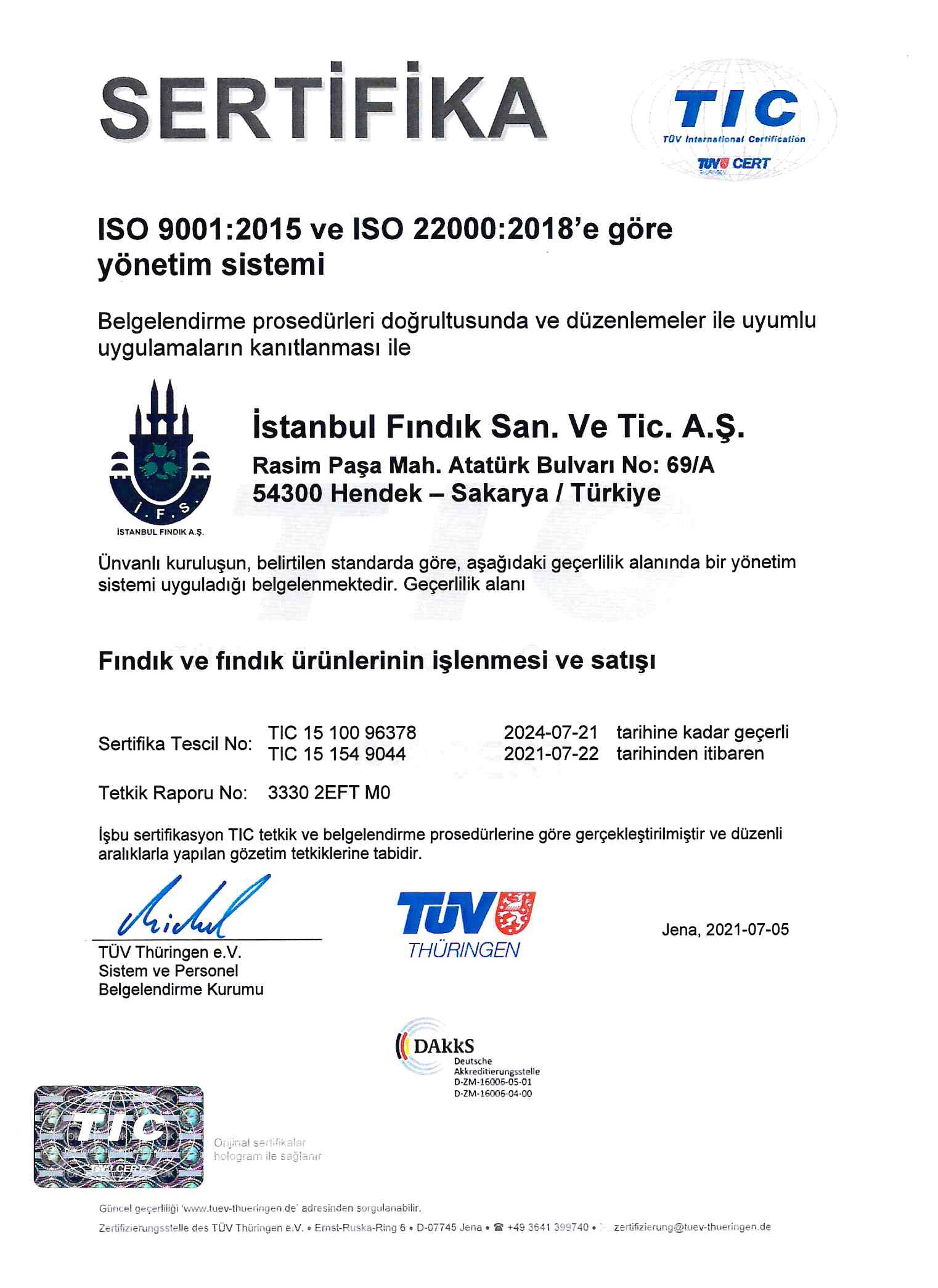 Sertifika 1